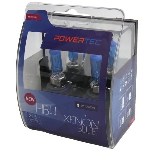 Set 2 Buc Bec M-Tech HB4 P22D 12V Xenon Blue PTZXBHB4-DUO